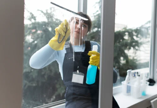 Nettoyage de vitres intérieures et extérieures à Plainoiseau